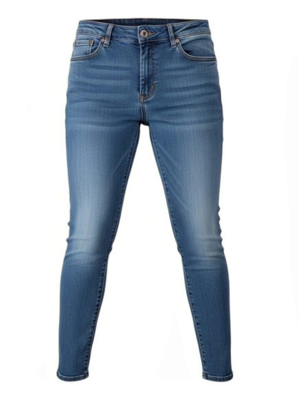 Angels Curvy Skinny Jeans in Blue Waist- Size 8/29